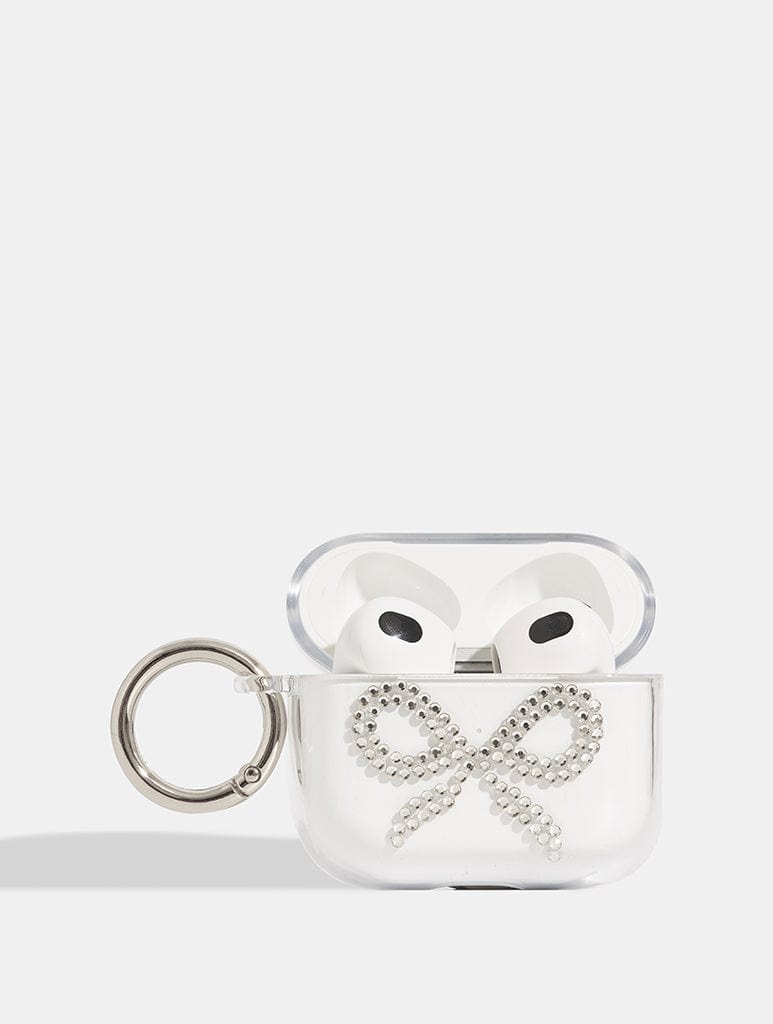 Diamante Bow AirPods Case - Image 2