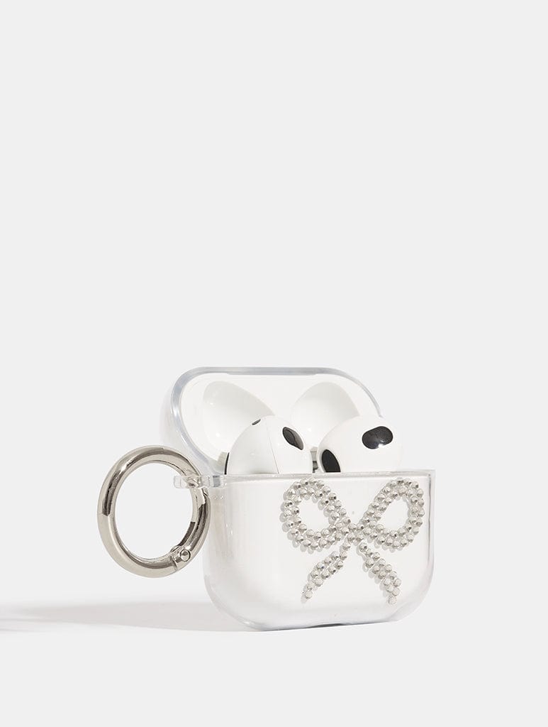 Diamante Bow AirPods Case - Image 6
