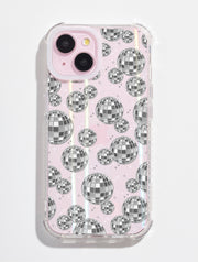 Disco Ball Repeat Shock iPhone Case