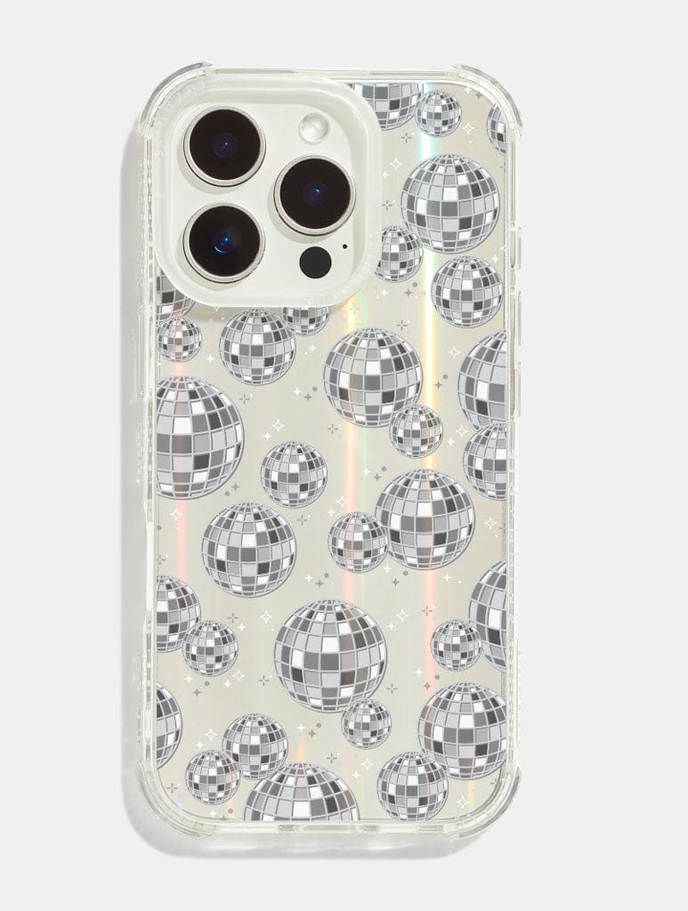 Disco Ball Repeat Shock iPhone Case - Image 1