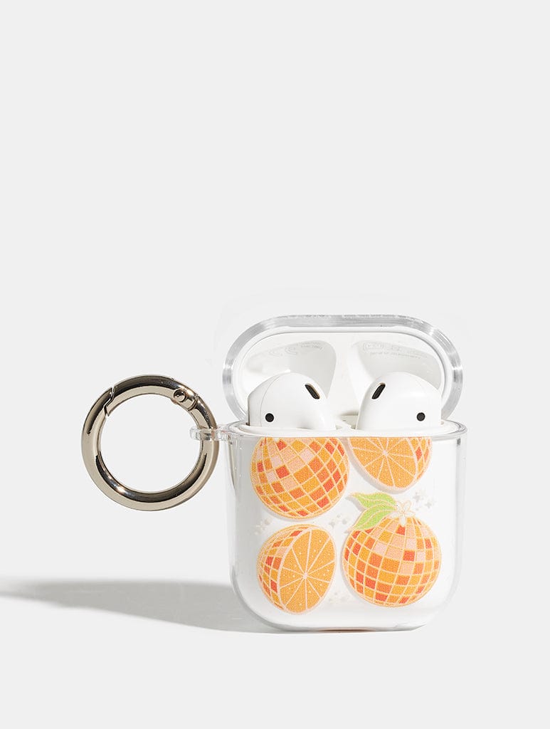 Disco Orange AirPods Case