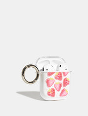 Disco Strawberry AirPods Case