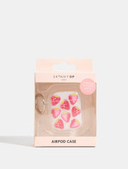 Disco Strawberry AirPods Case