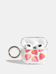 Disco Strawberry AirPods Case