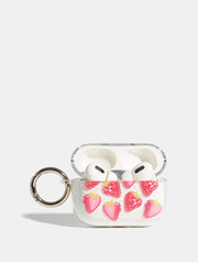 Disco Strawberry AirPods Case