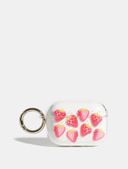 Disco Strawberry AirPods Case