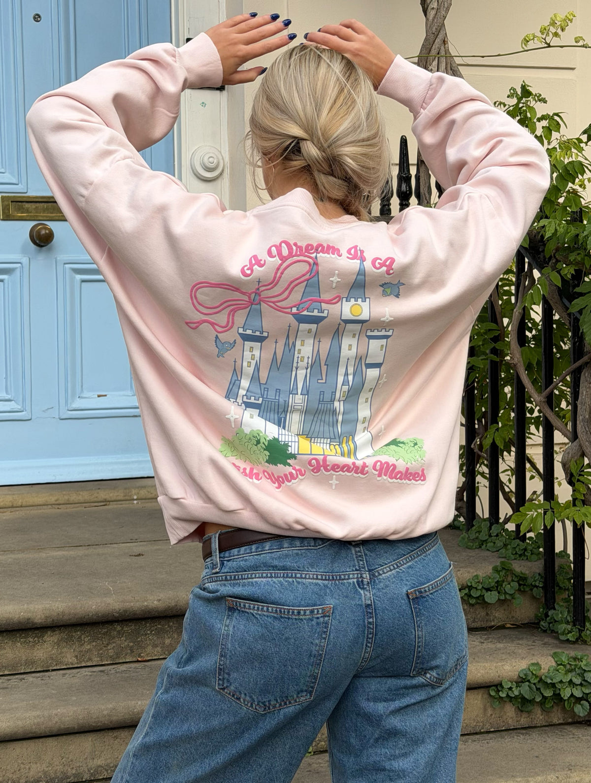 Disney A Dream Is A Wish Your Heart Makes Sweatshirt - Image 1