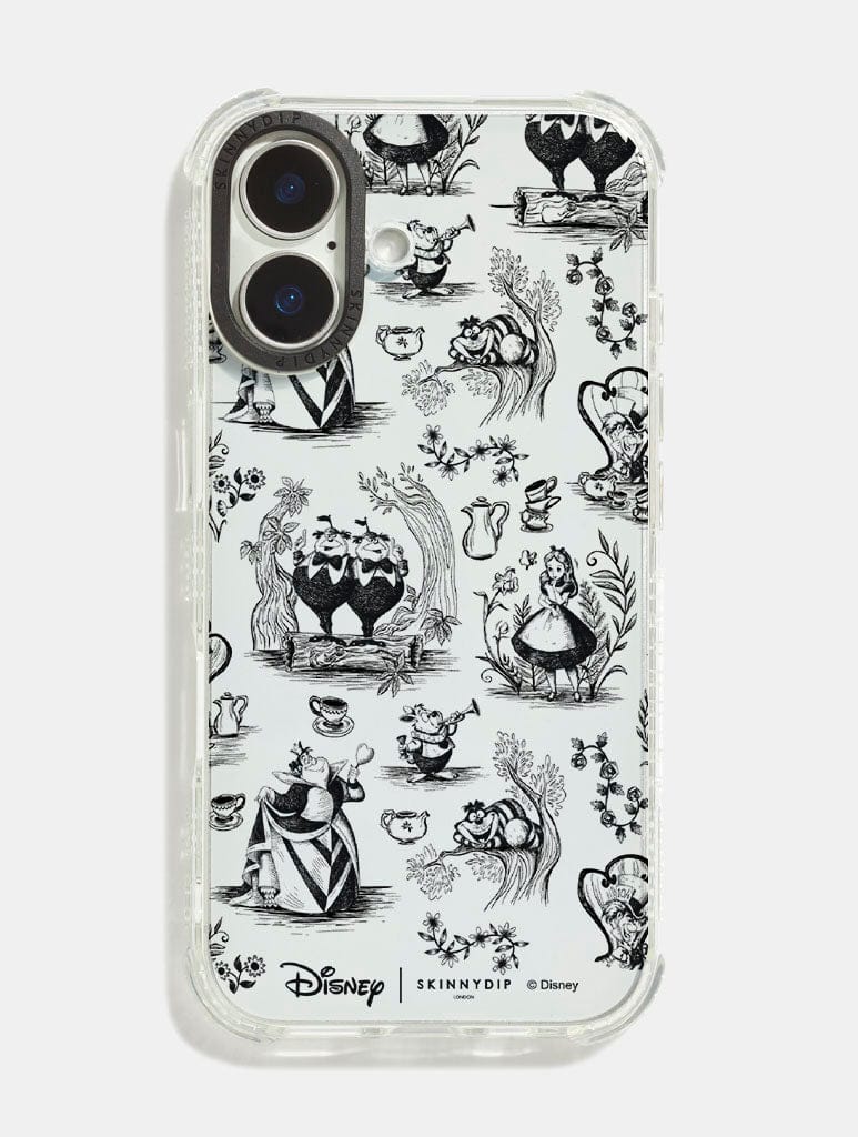 Disney Alice In Wonderland Storybook Shock iPhone Case - Image 1
