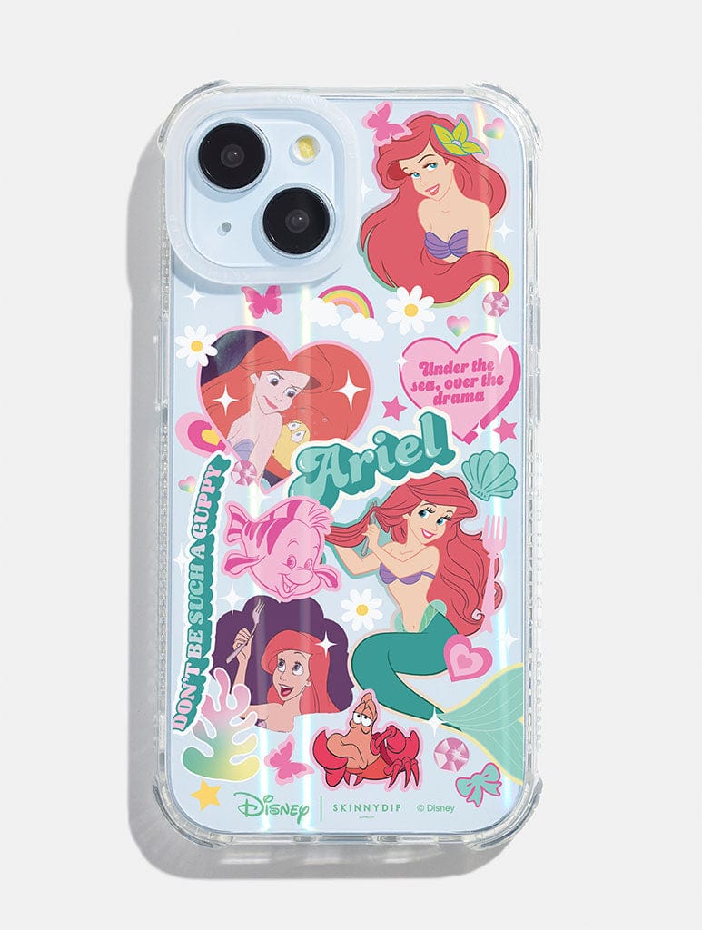 Disney Ariel Sticker Shock iPhone Case - Image 1