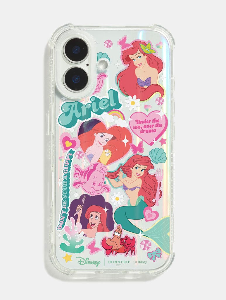 Disney Ariel Sticker Shock iPhone Case - Image 1