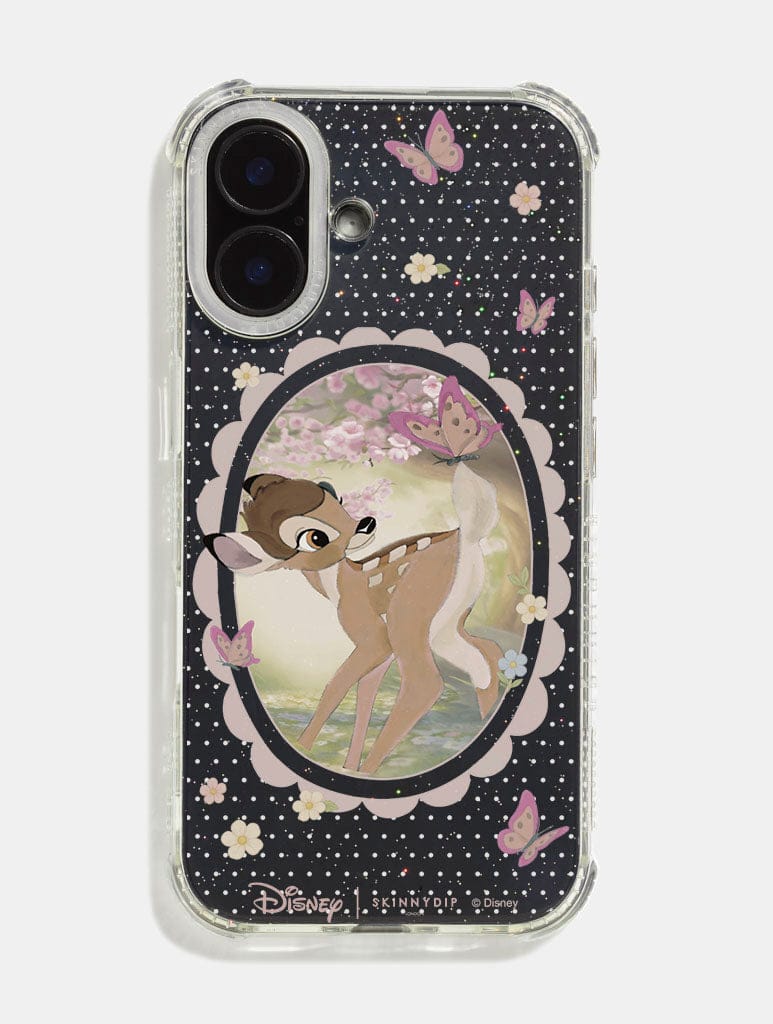 Disney Bambi Butterfly Frame Shock iPhone Case