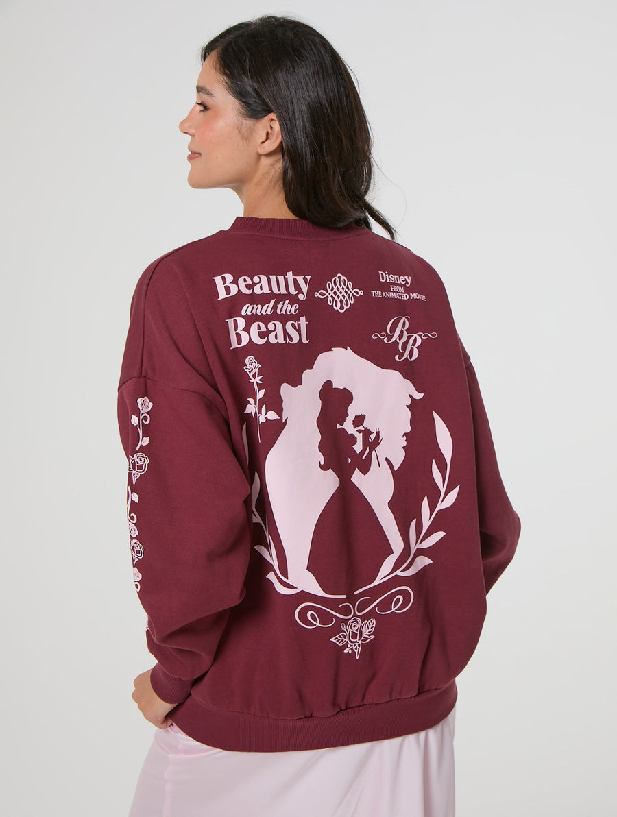 Disney Beauty and The Beast Enchanted Sweatshirt - Image 1