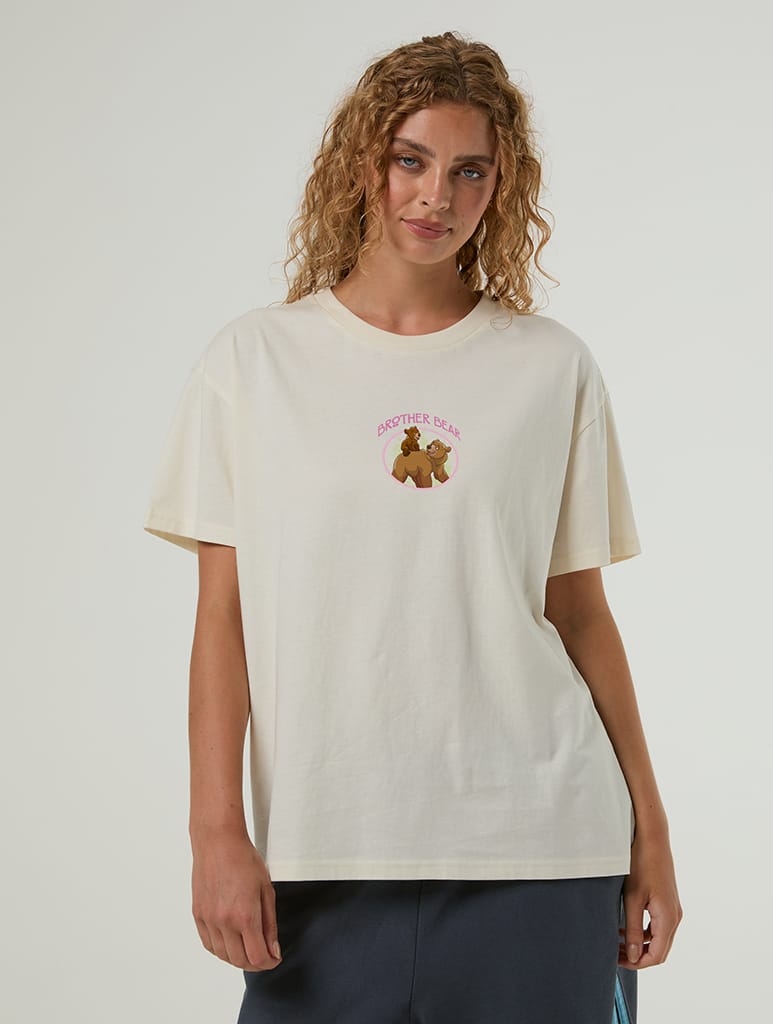 Disney Brother Bear Adventure Poster T-Shirt In White