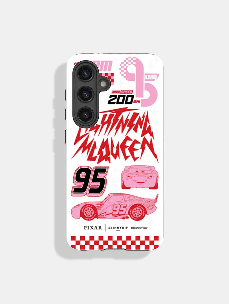 Disney Pixar Cars Lightning McQueen Poster Ultra Protective Android Case - Image 1