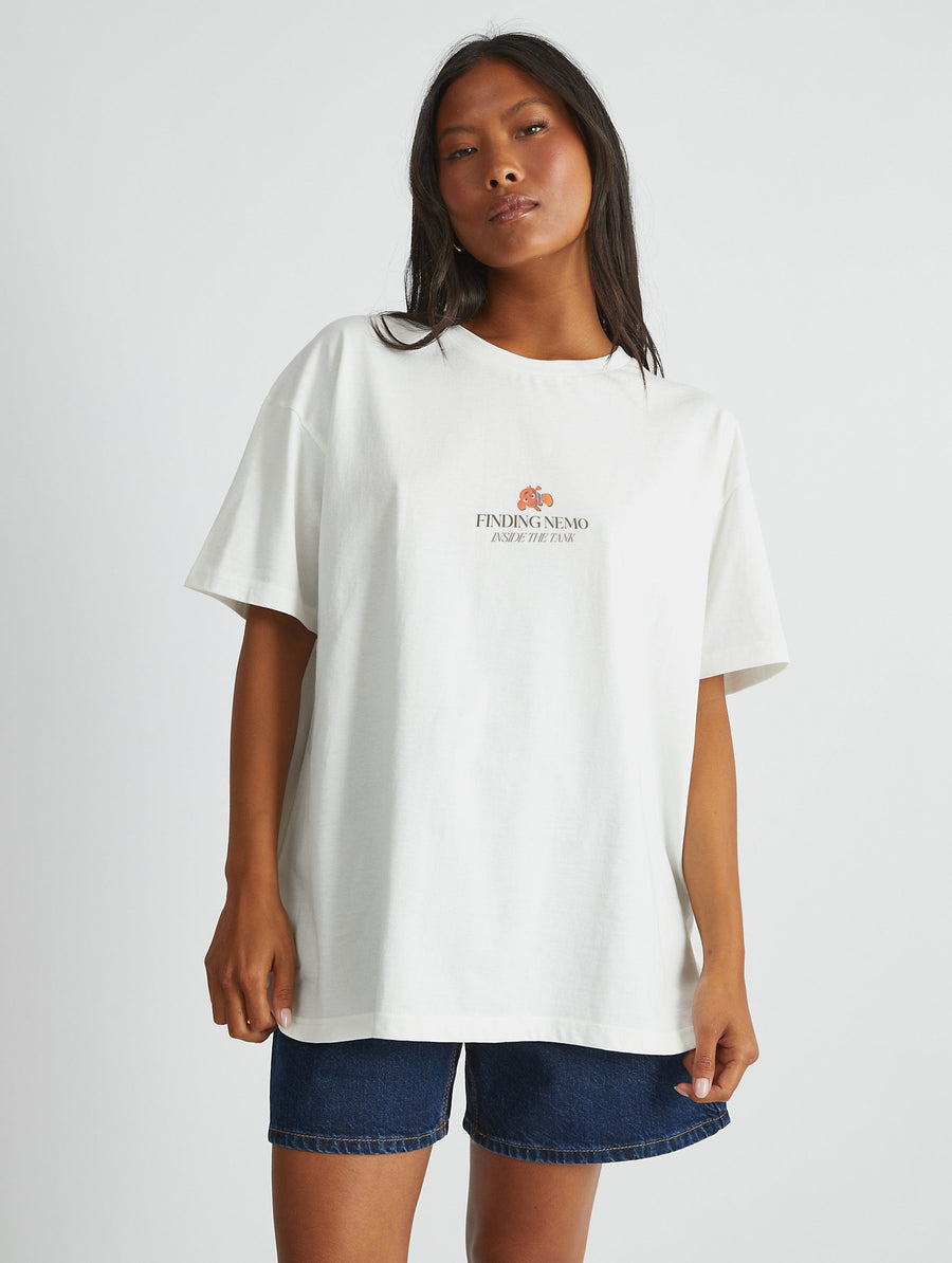 Disney Finding Nemo Inside The Tank T-Shirt In White