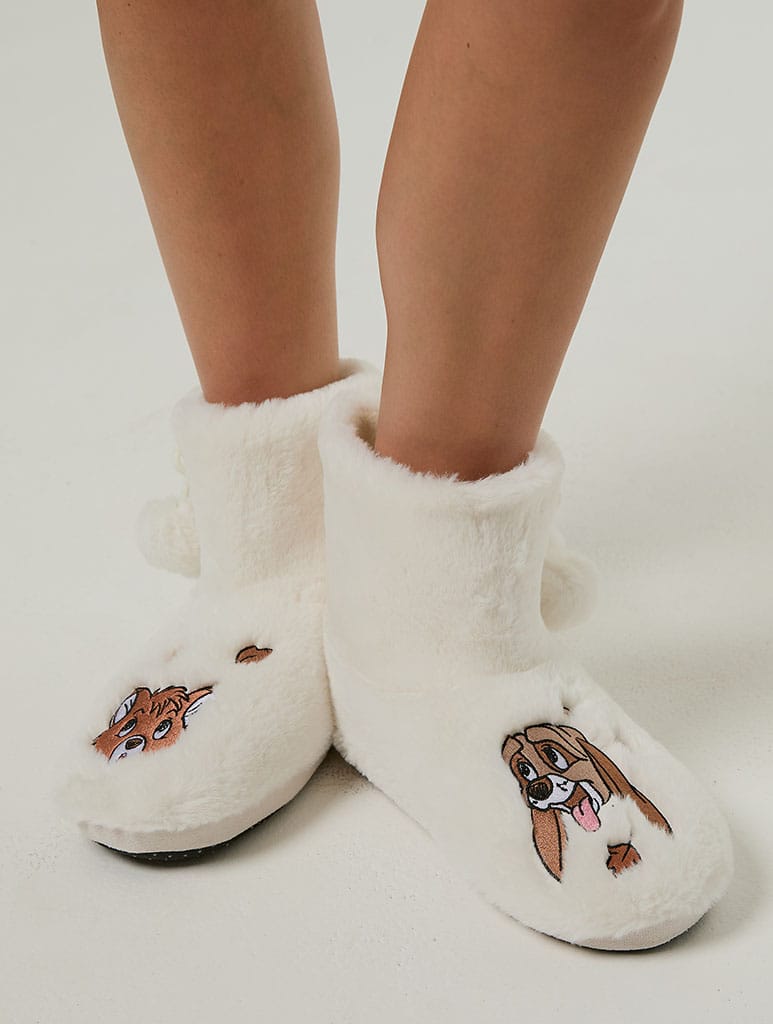 Disney Fox and The Hound Boot Slippers - Image 1