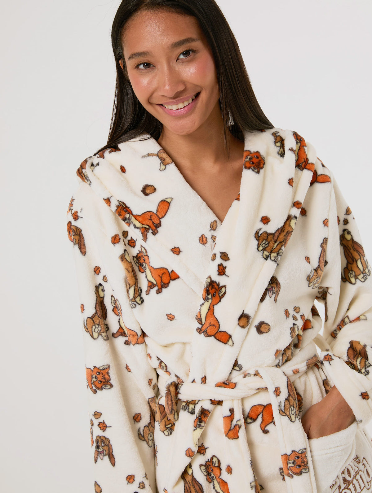 Disney Fox and The Hound Dressing Gown - Image 1