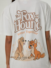 Disney Fox & The Hound T-Shirt & Trouser Set with Eye Mask