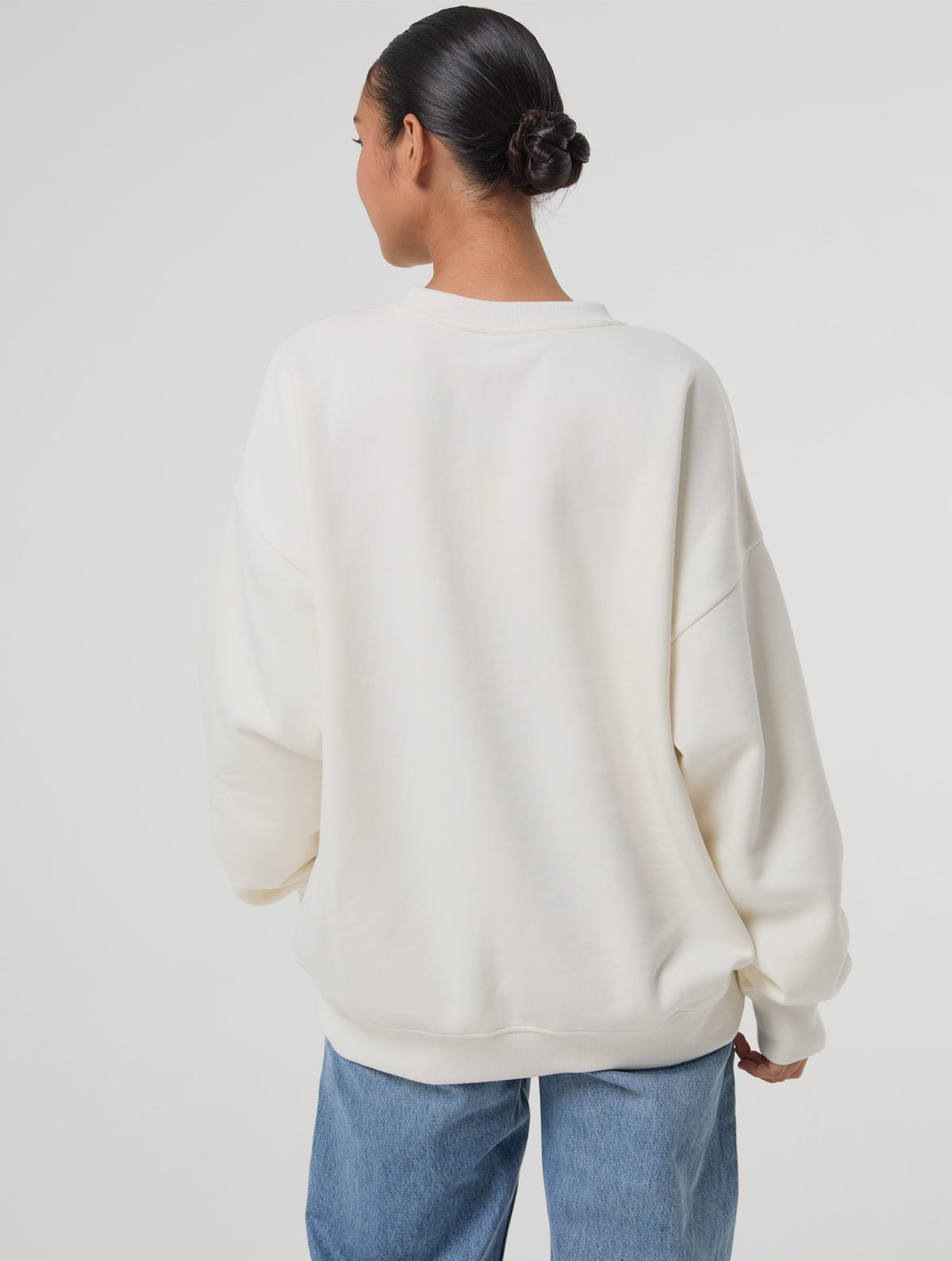 Disney Frozen 2 Castle Front Print Sweatshirt In White - Image 4