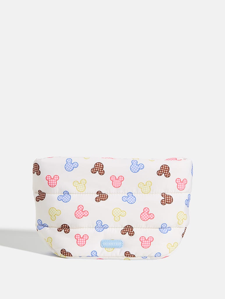 Disney Mickey Mouse Gingham Pillow Pouch - Image 1