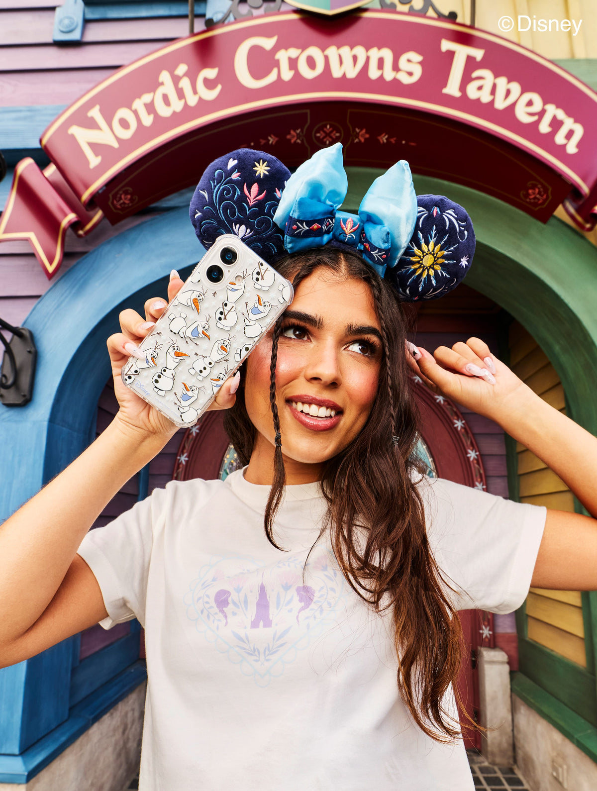 Disney Olaf Shock iPhone Case - Image 2