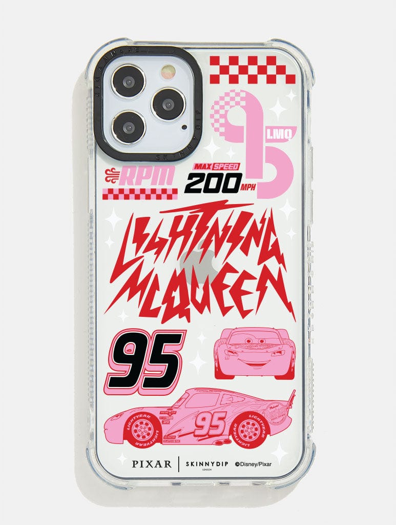 Disney Pixar Cars Lightning McQueen Poster Print Shock iPhone Case - Image 1