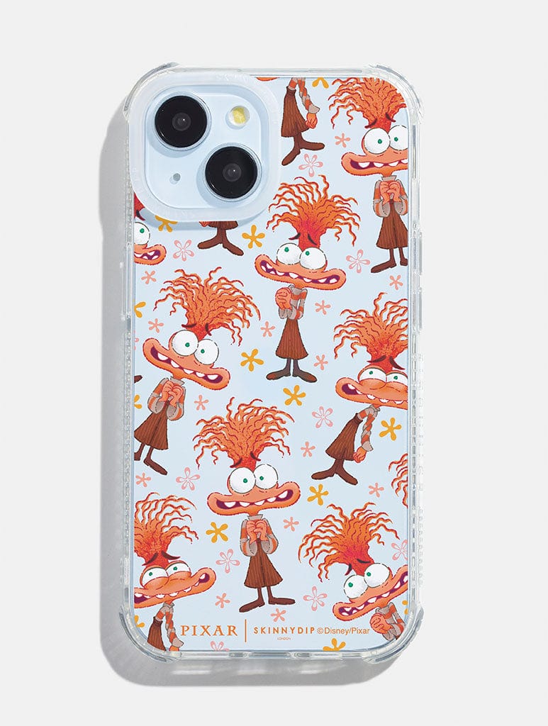 Disney Pixar Inside Out Anxiety Shock iPhone Case - Image 1