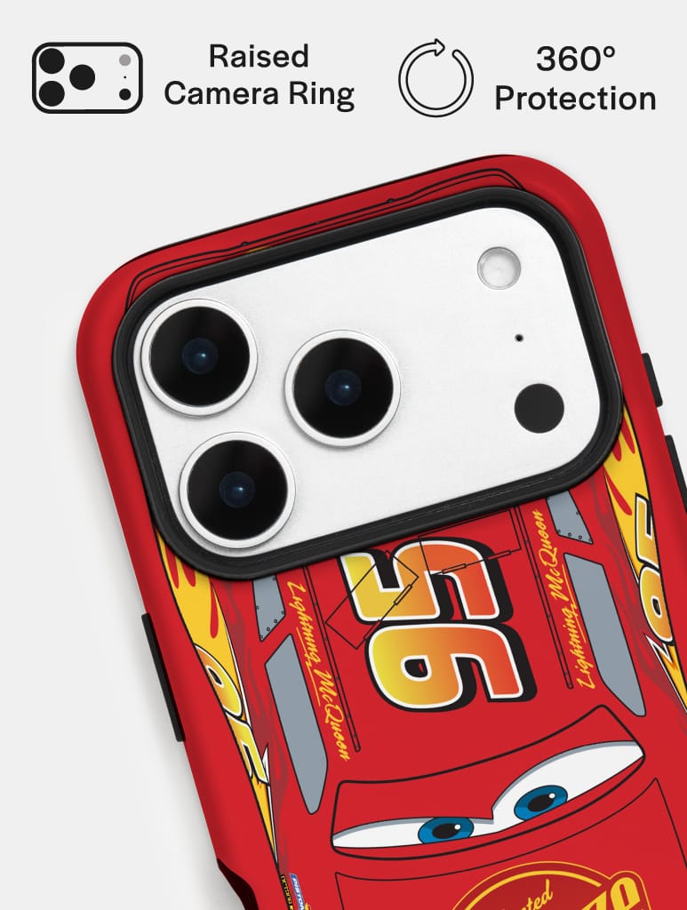 Disney Pixar Lightning McQueen Ultra Protective iPhone Case - Image 4