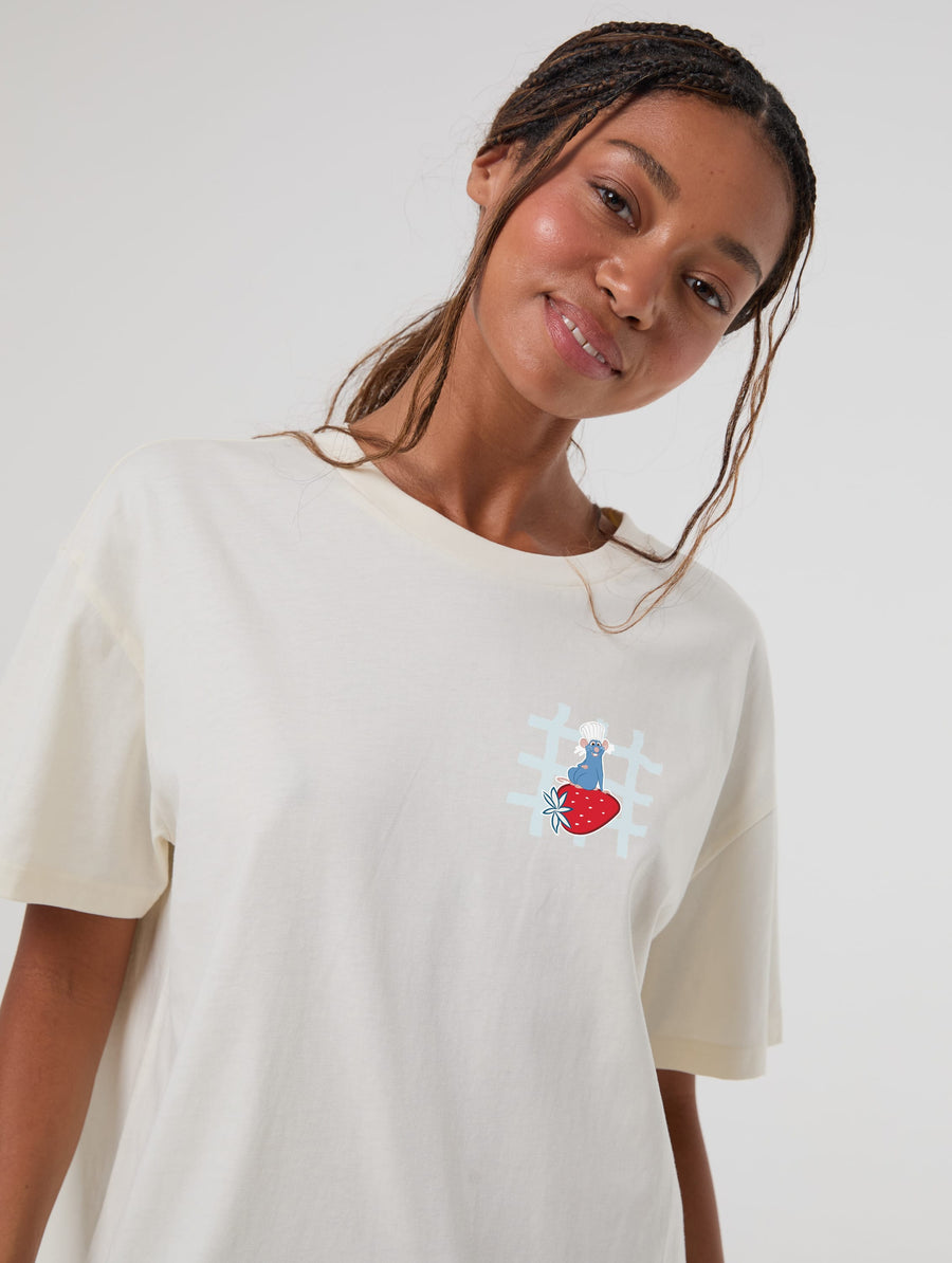 Disney Pixar Ratatouille Pique-Nique T-Shirt In White