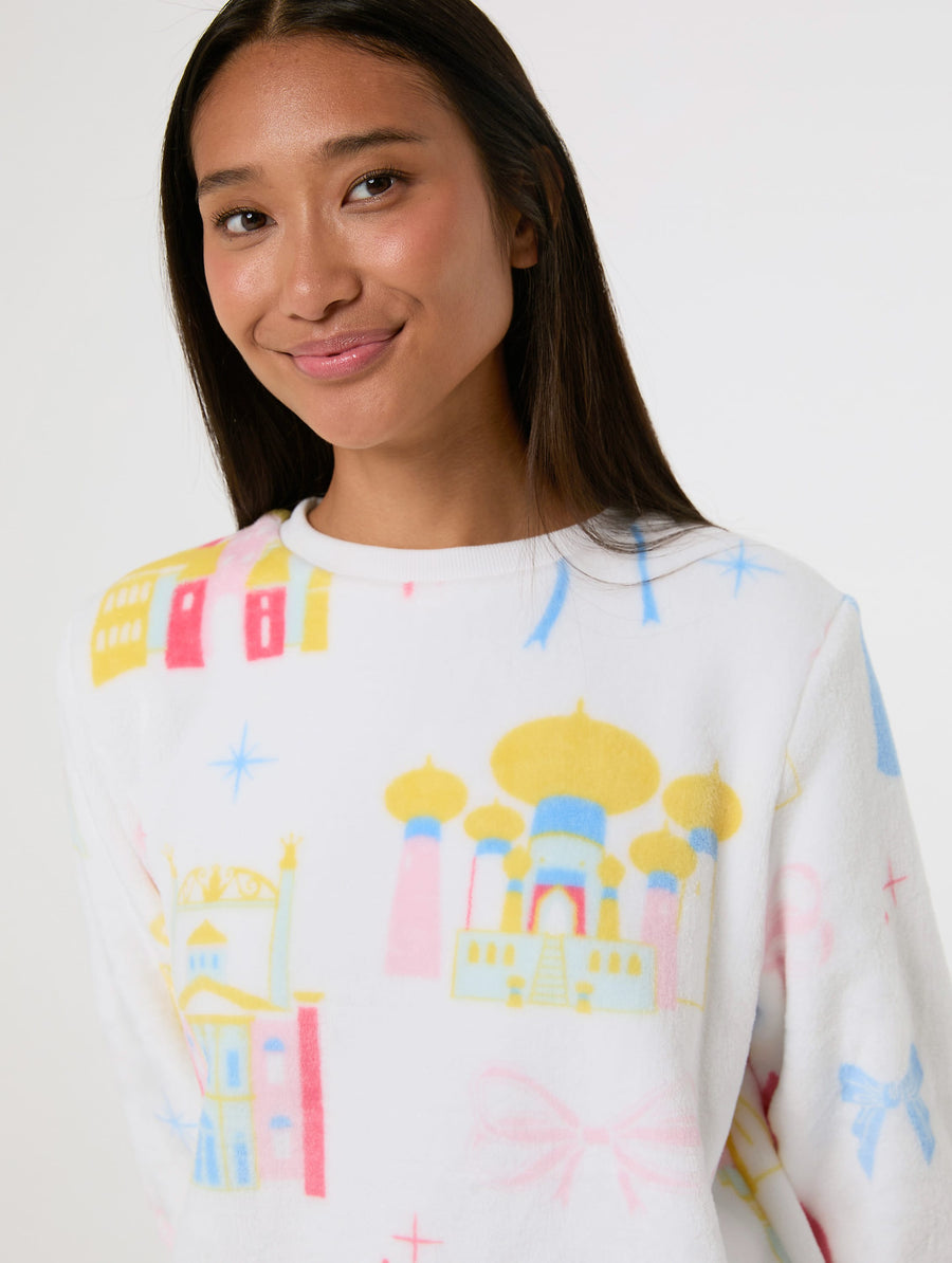 Disney Princess Glitter Fleece Twosie Set