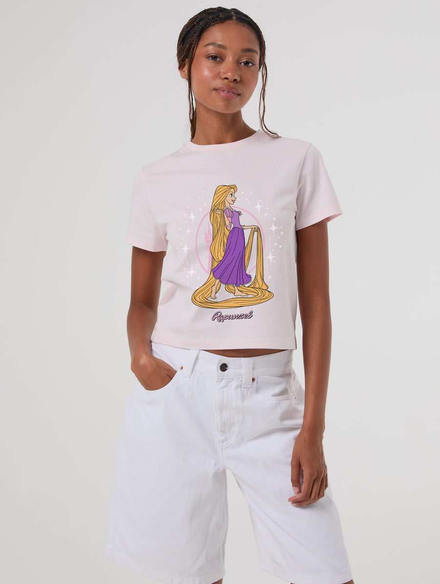 Disney Rapunzel Baby T-Shirt In Pink