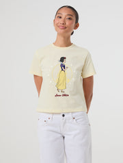 Disney Snow White Baby T-Shirt In Butter Yellow