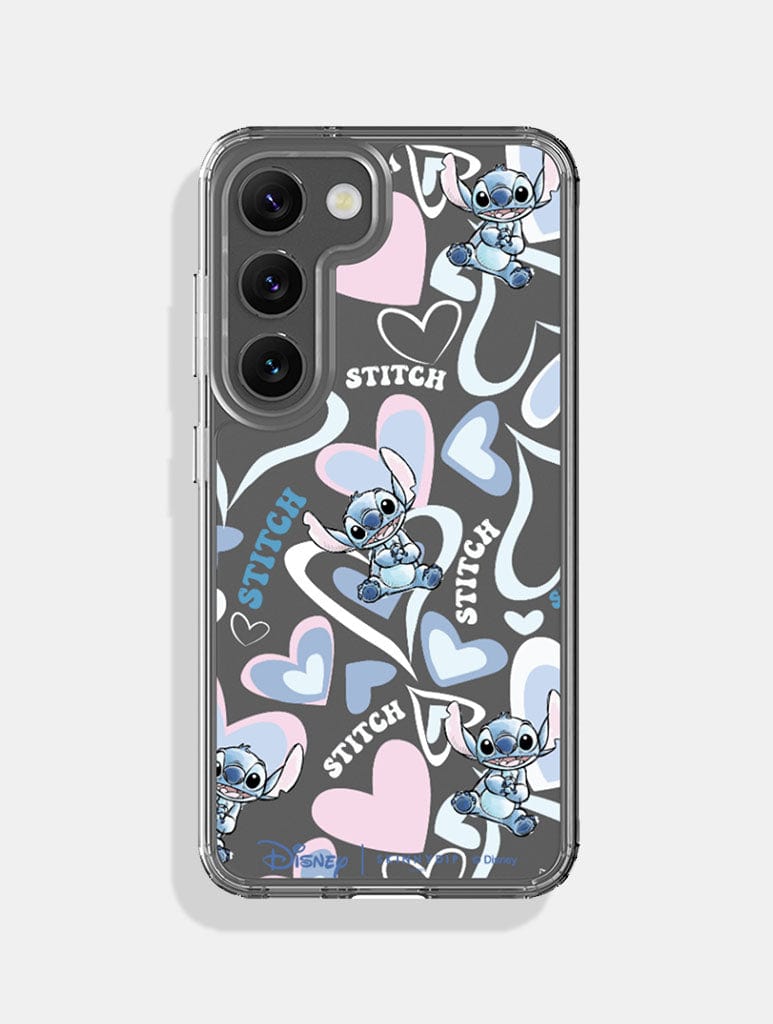 Disney Stitch Heart Android Case - Image 1