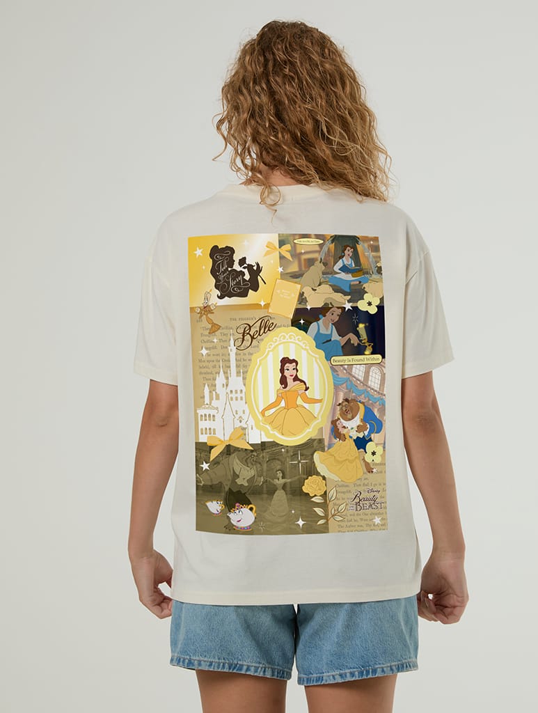 Disney Beauty And The Beast Poster T-Shirt - Image 1