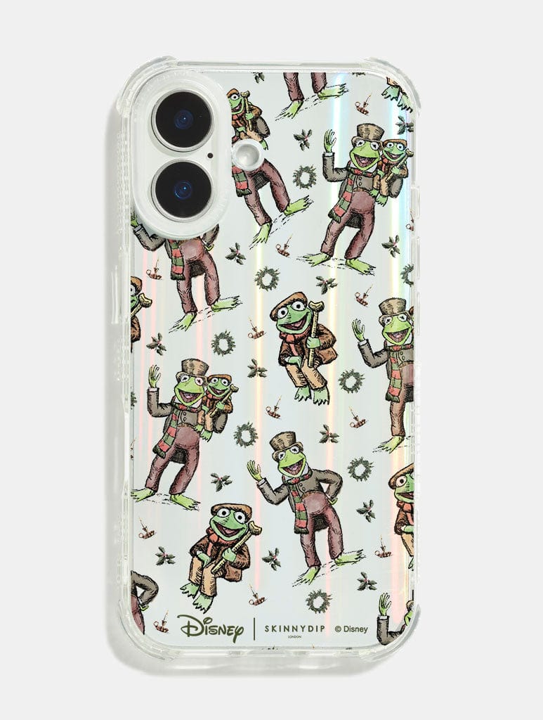 Disney The Muppets Christmas Carol Bob Cratchit & Tiny Tim Shock iPhone Case - Image 1