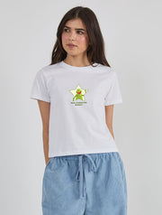 Disney The Muppets Kermit Main Character Energy Baby T-Shirt In White