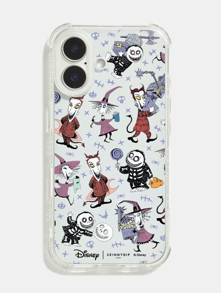 Disney The Nightmare Before Christmas Lock Shock & Barrel Shock iPhone Case - Image 1