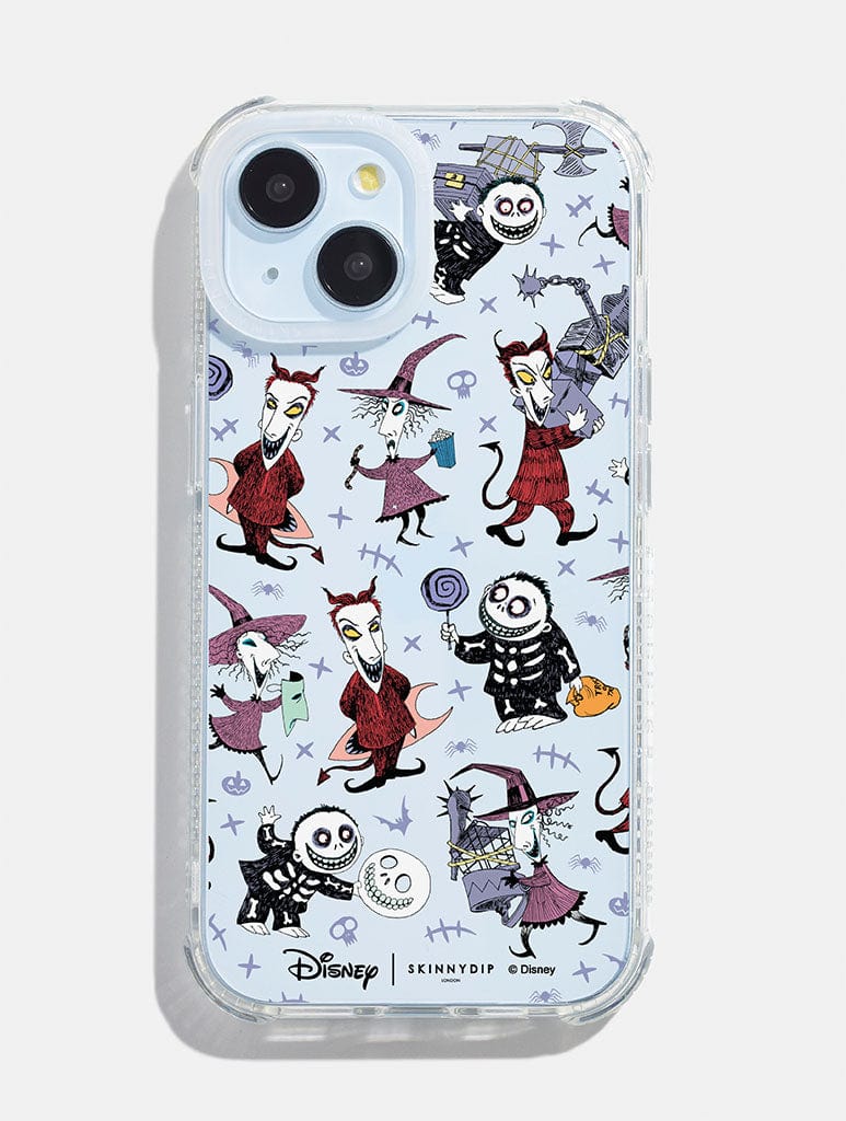 Disney The Nightmare Before Christmas Lock Shock & Barrel Shock iPhone Case - Image 1