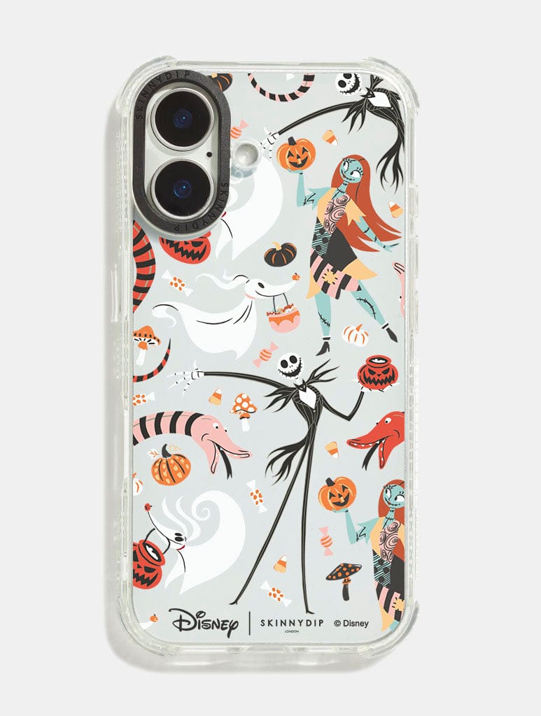 Disney The Nightmare Before Christmas Pastel Halloween Shock iPhone Case - Image 1