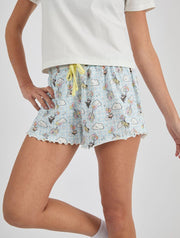 Disney Up Gingham Pyjama Shorts Set