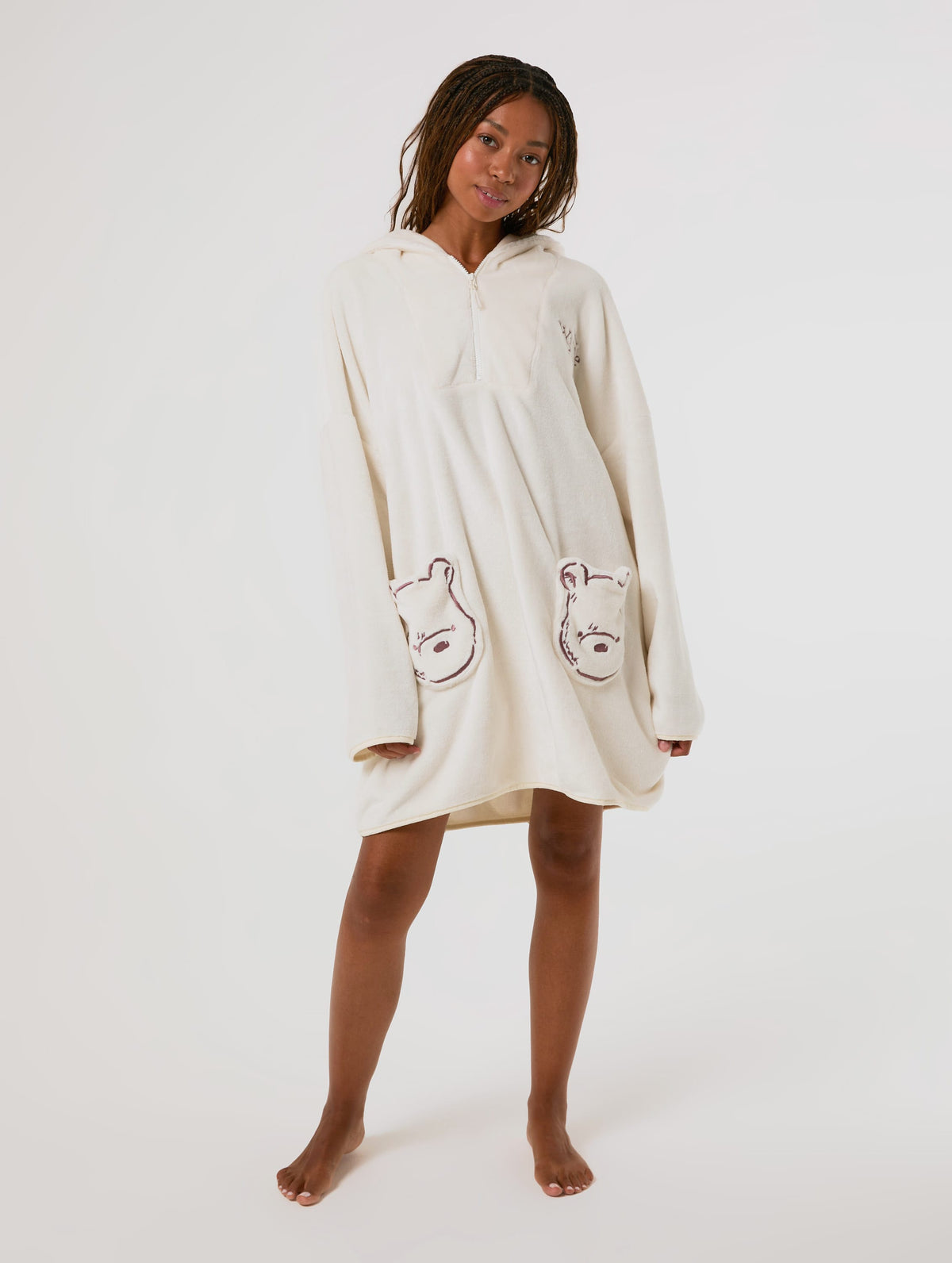 Disney Winnie the Pooh 3D Ears Blanket Hoodie - Image 7