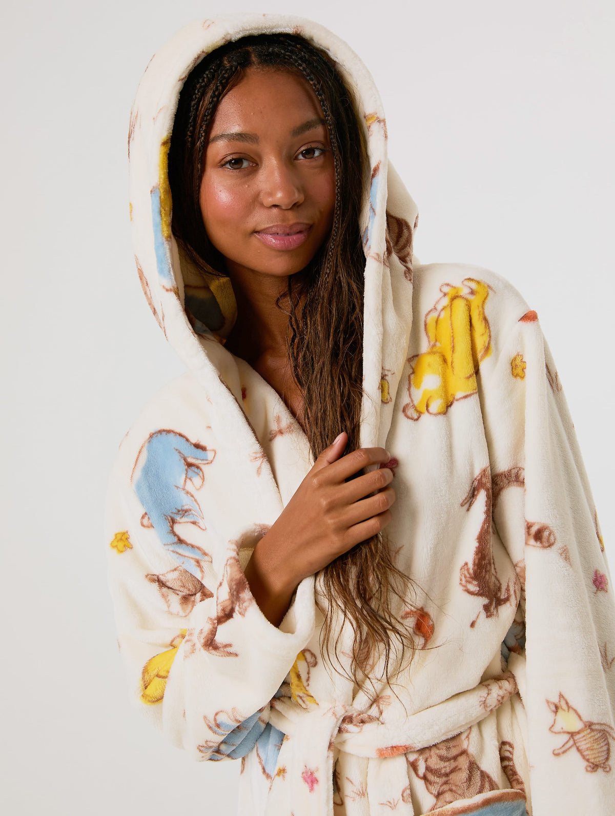 Disney Winnie the Pooh Ecru Dressing Gown - Image 4