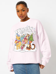 Disney Winnie the Pooh & Friends Sweatshirt in Pink
