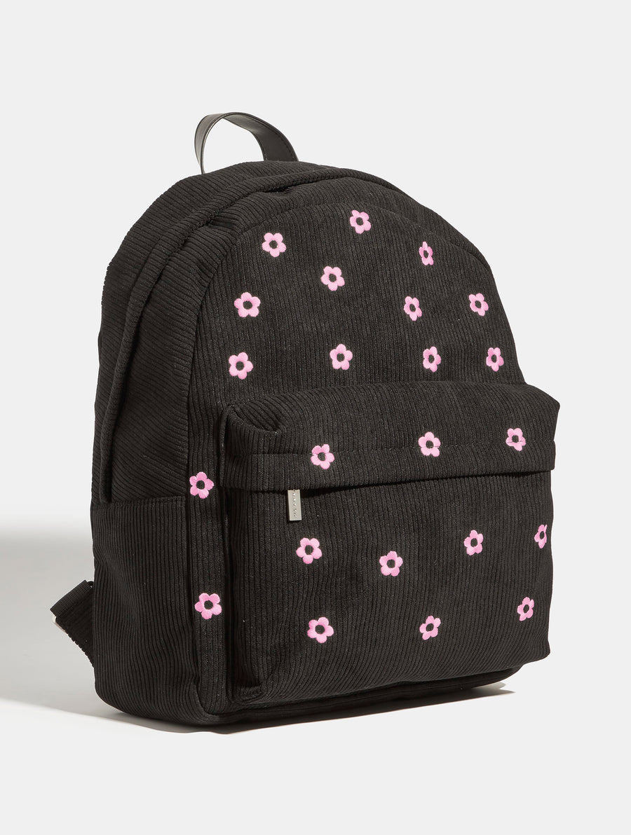 Ditsy Flower Embroidered Backpack