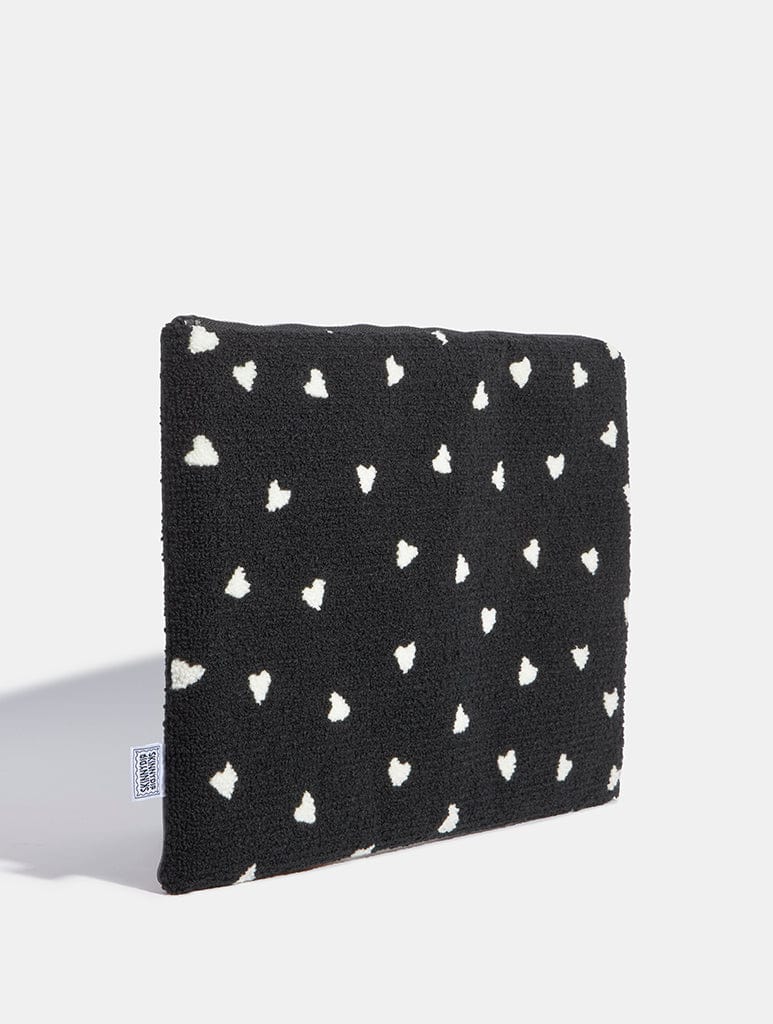 Ditsy Heart Fuzzy Laptop Case - Image 3