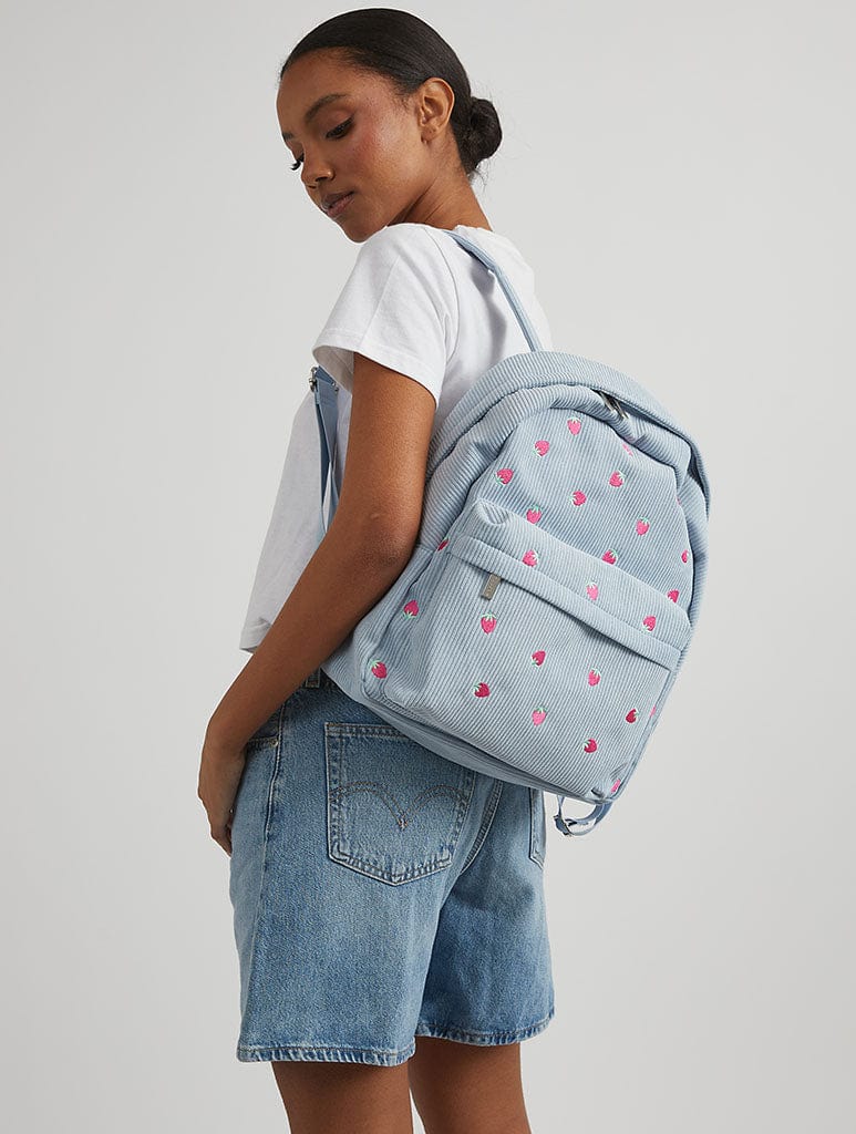 Ditsy Strawberry Backpack - Image 2