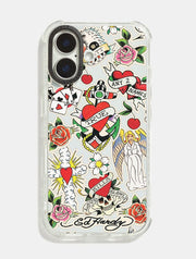 Ed Hardy x Skinnydip Tattoo Sticker Shock iPhone Case
