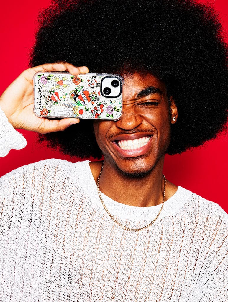 Ed Hardy x Skinnydip Tattoo Sticker Shock iPhone Case - Image 2