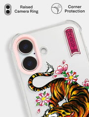 Ed Hardy x Skinnydip Tiger Shock iPhone Case