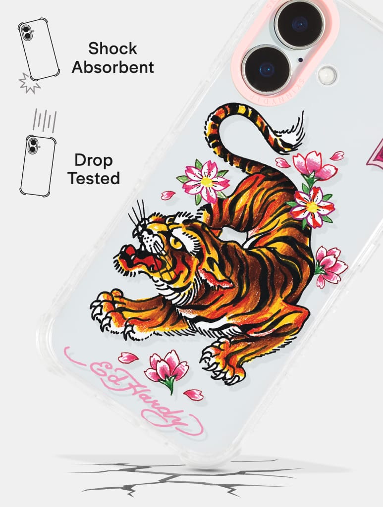 Ed Hardy x Skinnydip Tiger Shock iPhone Case - Image 3